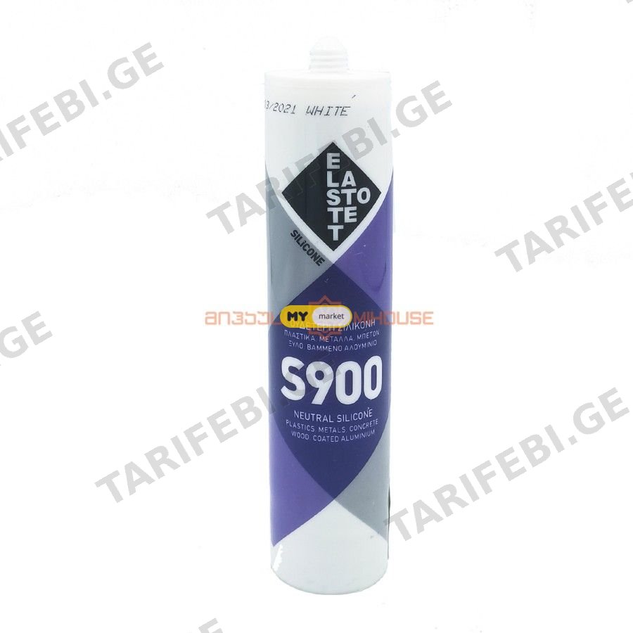 სილიკონი ფერადი ELASTOTET S900 WHITE CARTRIDGE 280ml