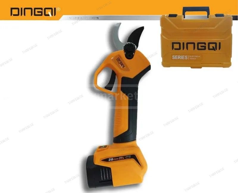 აკუმულატორული სეკატორი DINGQI JE08828/500W (16.8 V, 28 MM)