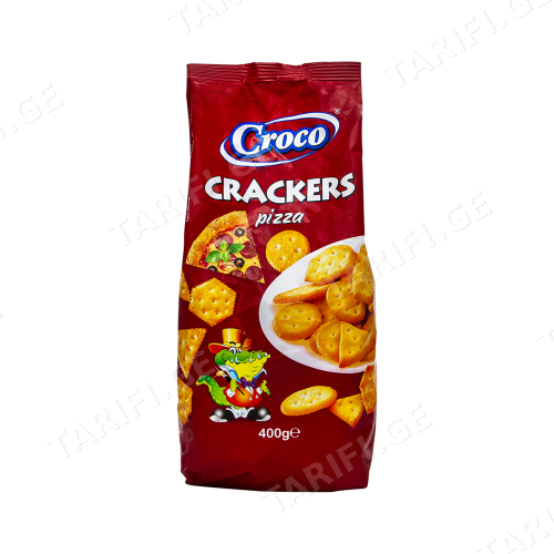Croco-კრეკერი პიცის არომატით 400 გრ.