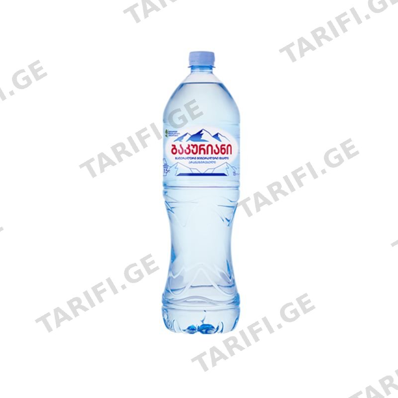 წყალი /ბაკურიანი /1.5ლ