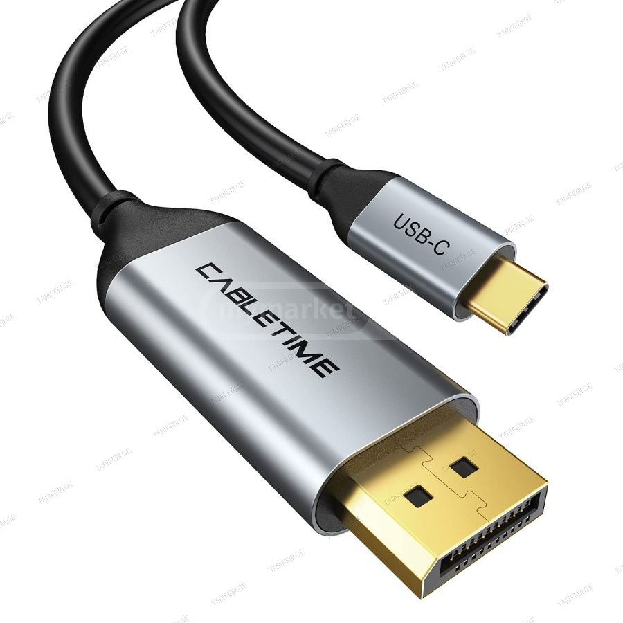 CABLETIME CT-C160-PU31-CMDP2-S1 USB TYPE C to DisPlay Port C