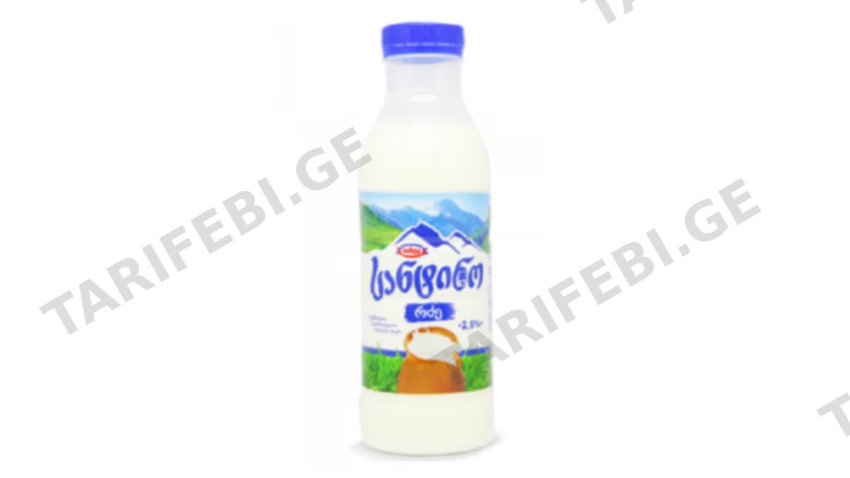 რძე სანტინო 2.5% 450 გ