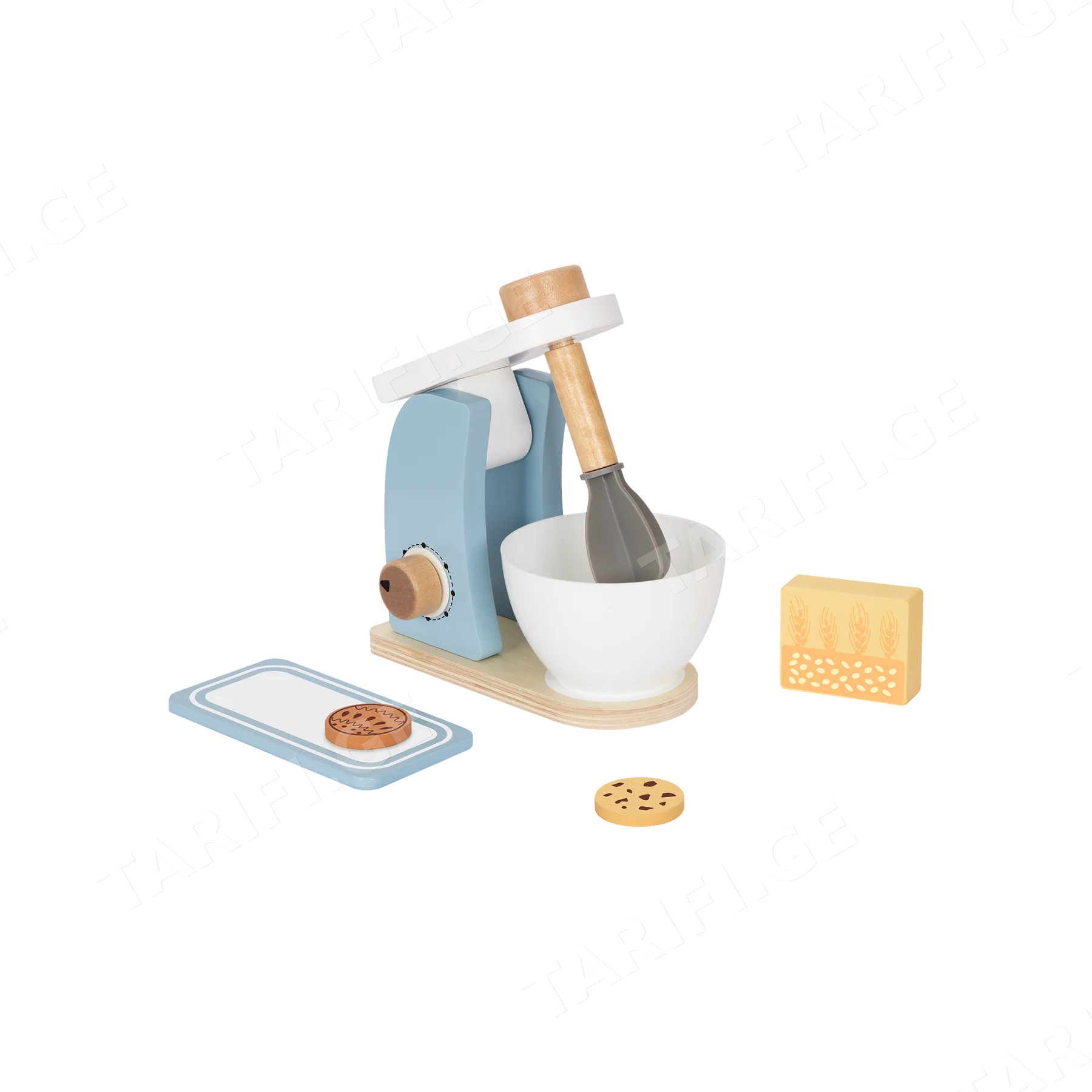 ხის როლური სათამაშო კომპლექტი - მიქსერი / Mixer – Wooden Role Play Set