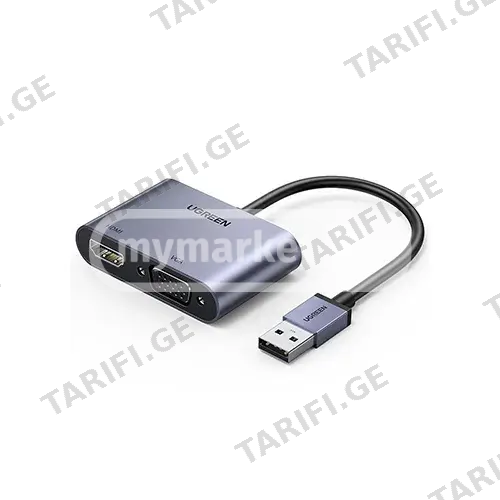 გადამყვანი - USB To HDMI Ugreen
