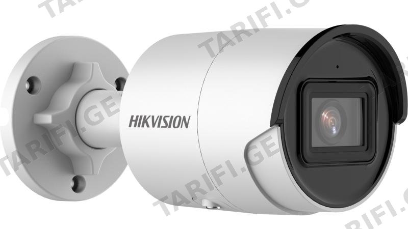 კამერა IP, Hikvision, DS-2CD2086G2-IU_4 (C), 8mp, 4mm,Built-in mic, AcuSense