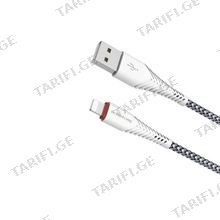 BOROFONE BX25 Powerful charging data cable for Lightning White