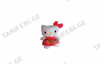 hello kitty წითელი კაბით25სმ