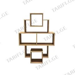 წიგნების თარო კედლის C 126/100/20