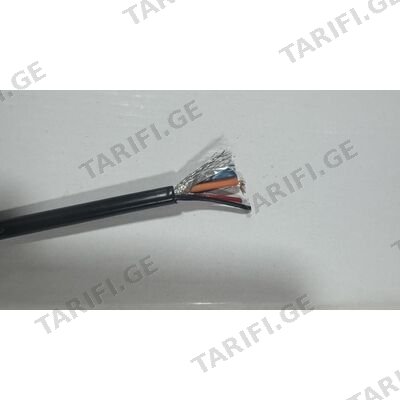 კაბელი გარე მონტაჟის CCTV 1+2 (Mini Coax + 2 x 0,50) PE (100m) (40975)