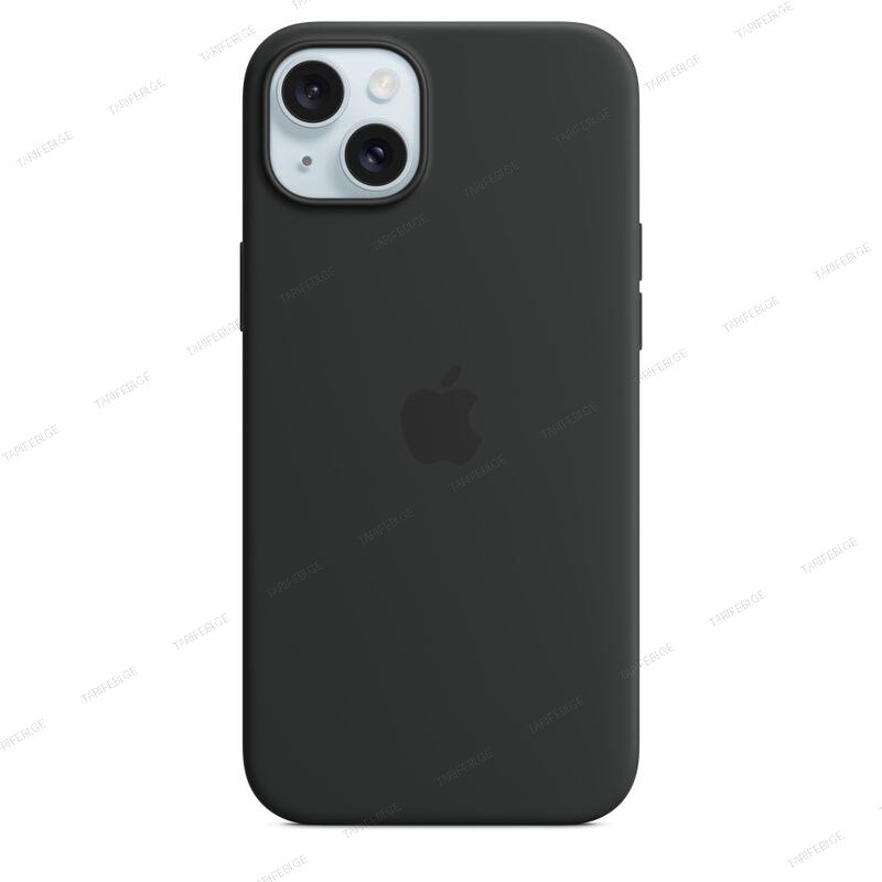 Apple iPhone 15 Plus Silicone Case Black MT103ZM/A