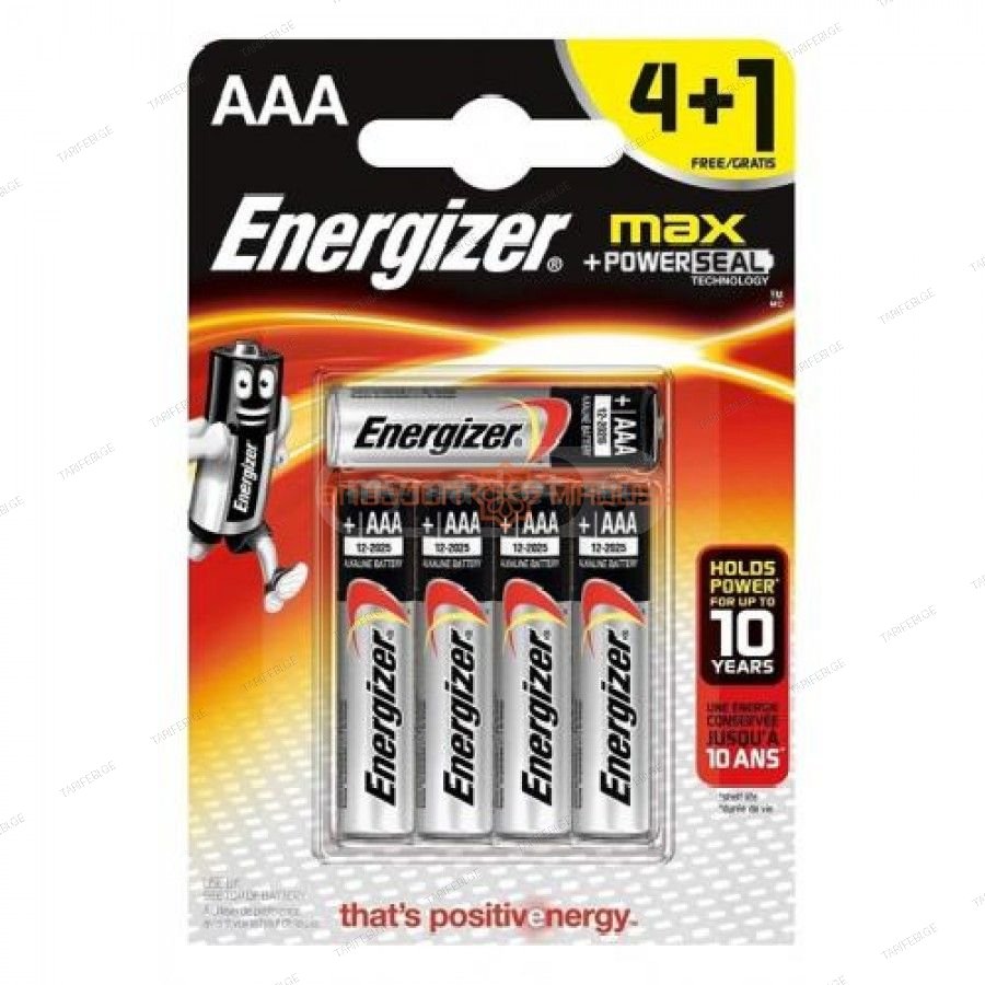 ელემენტი 4981 Energizer Alkaline Power AAA  4+1 LR03 E92 BP5