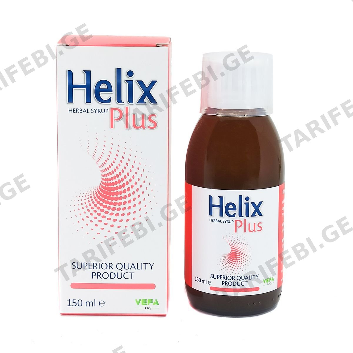 ჰელიქს პლიუსი - Helix plus სიროფი 150მლ