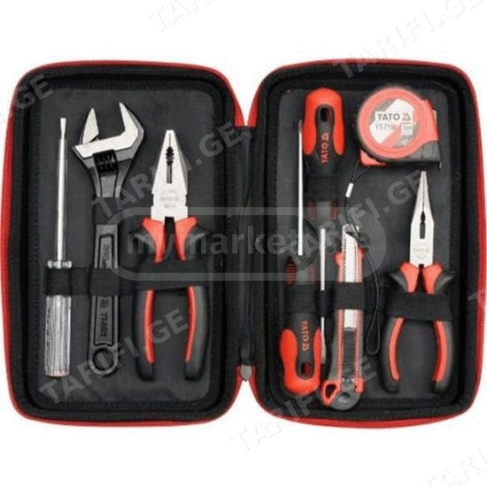 ხელსაწყოების ნაკრები YATO YT3906 (8 ც)