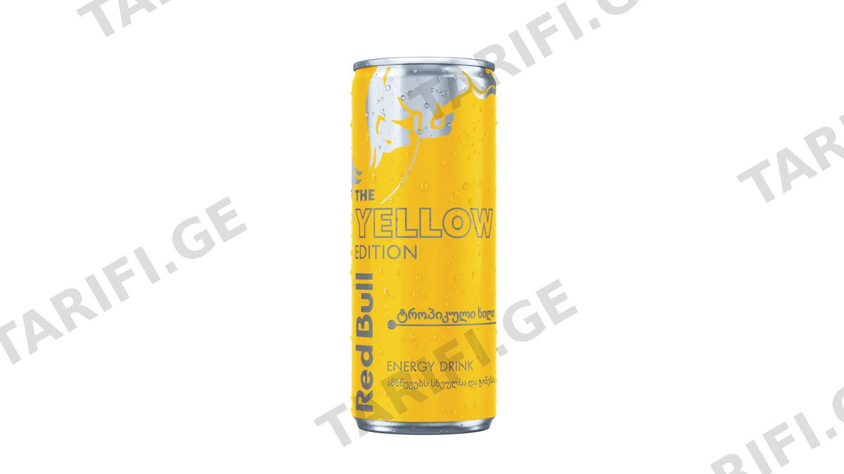 Red Bull ტროპიკული გემო, 250მლ