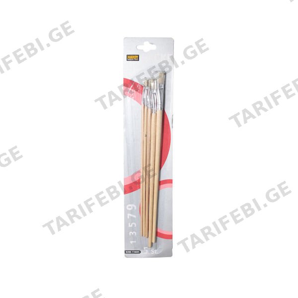 ფუნჯების ნაკრები 5 ც HARDY 0280-110005