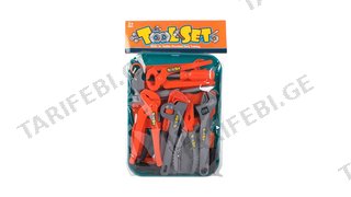 🔧 Tool Set Junior — საბავშვო ინსტრუმენტების სათამაშო ნაკრები