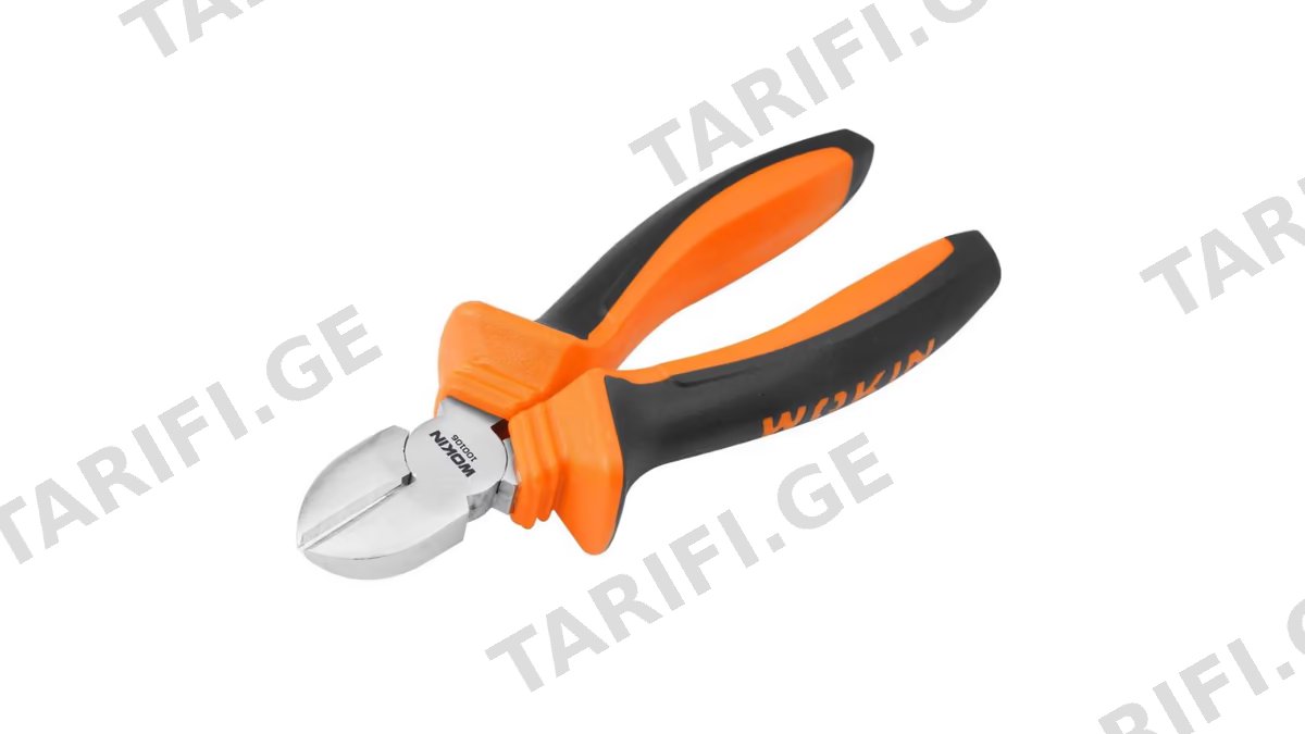 მკვნეტარა Wokin 100106, 160mm Cutting Plier, Black/Orange