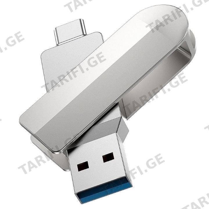 USB ფლეშ მეხსიერება Hoco UD10 64GB Wise Type-C USB Flash Drive