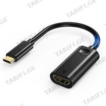Choetech HUB-H10 USB-C to HDMI USB ჰაბი
