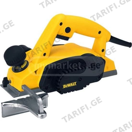 ბრტყლადსახეხი მანქანა (შალაშინი) DEWALT DW680-QS (600 W)