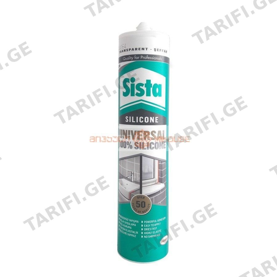გერმეტიკი sista aquar.sil 310მლ (უფერო)