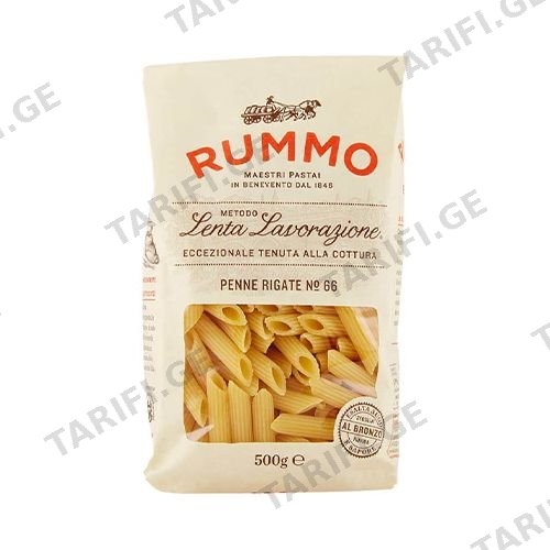 პასტა პენე რიგატე N.66 /RUMMO/ 500 გ