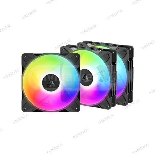 ქეისის გაგრილება - Arctic P14 Pro Reverse - 3x140 mm ARGB Bl