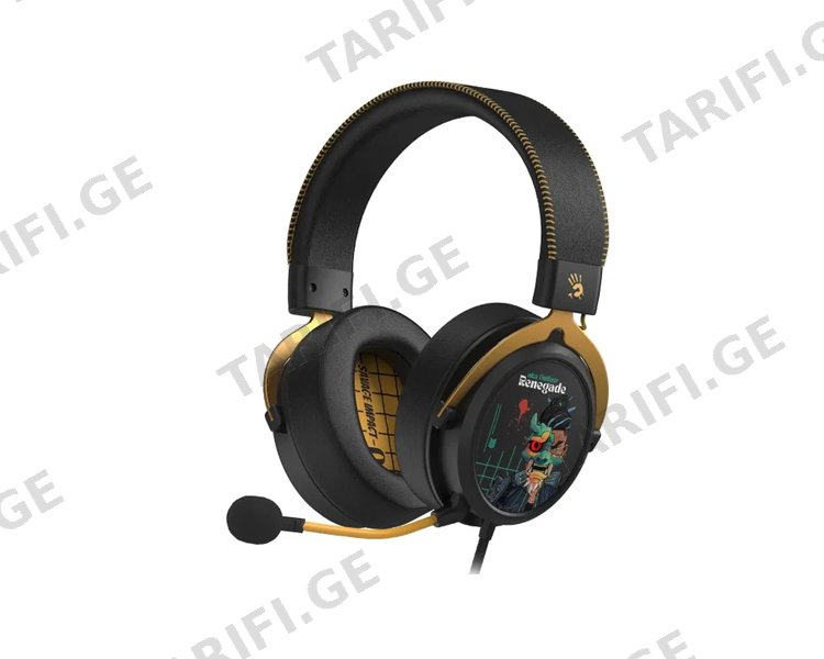 ყურსასმენი A4Tech Bloody M595 Hybridcore Gaming Headset With Mic Renegade Midnight