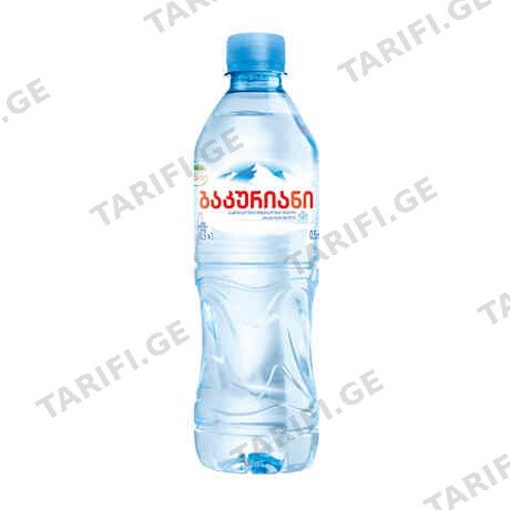 წყაროს წყალი /ბაკურიანი/ 0.5ლ
