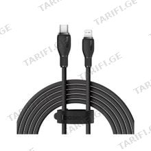 Baseus Pudding Series Fast Charging Cable Type-C to Lightning 20W 1.2m P10355701111-B1 Cluster Black მობილურის კაბელი