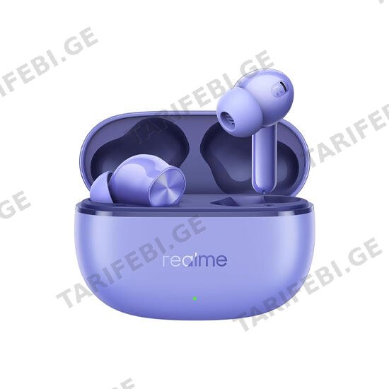 ყურსასმენი Realme Buds T200 Lite Purple