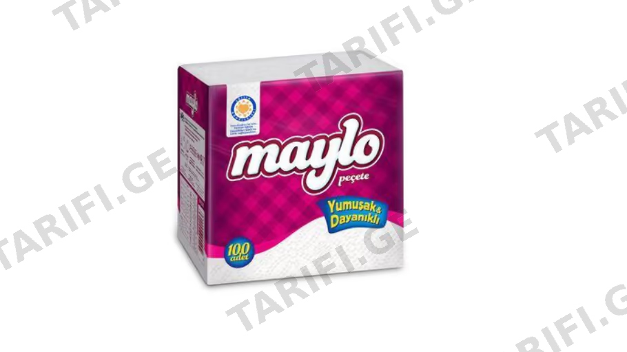 MAYLO სუფრის ხელსახოცი 30X30 100