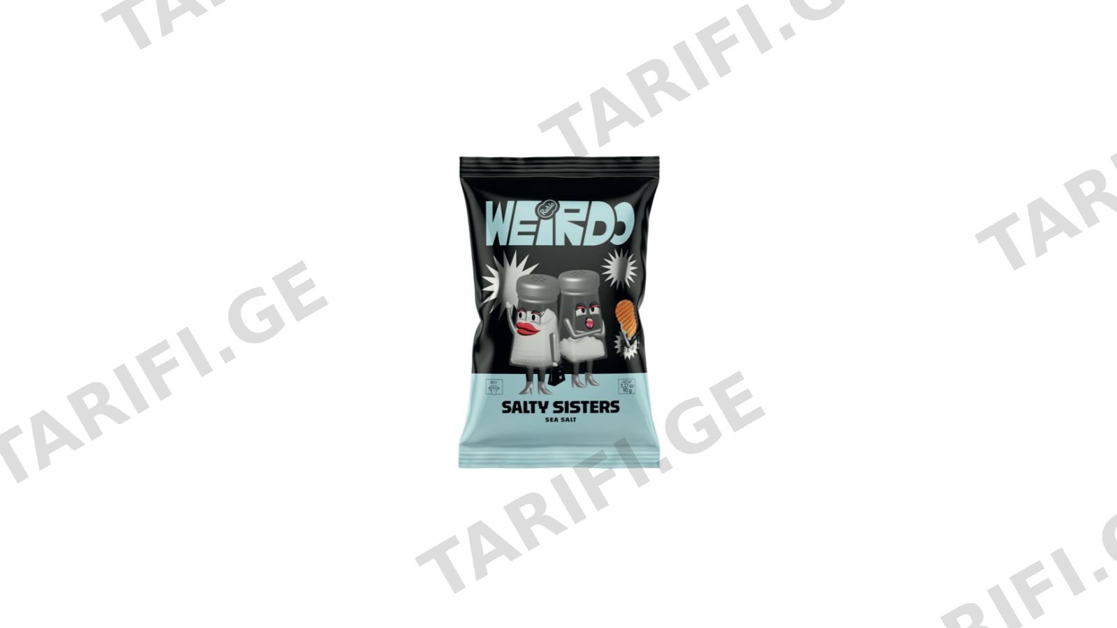 ჩიფსი "Weirdo" მარილით 80გრ.