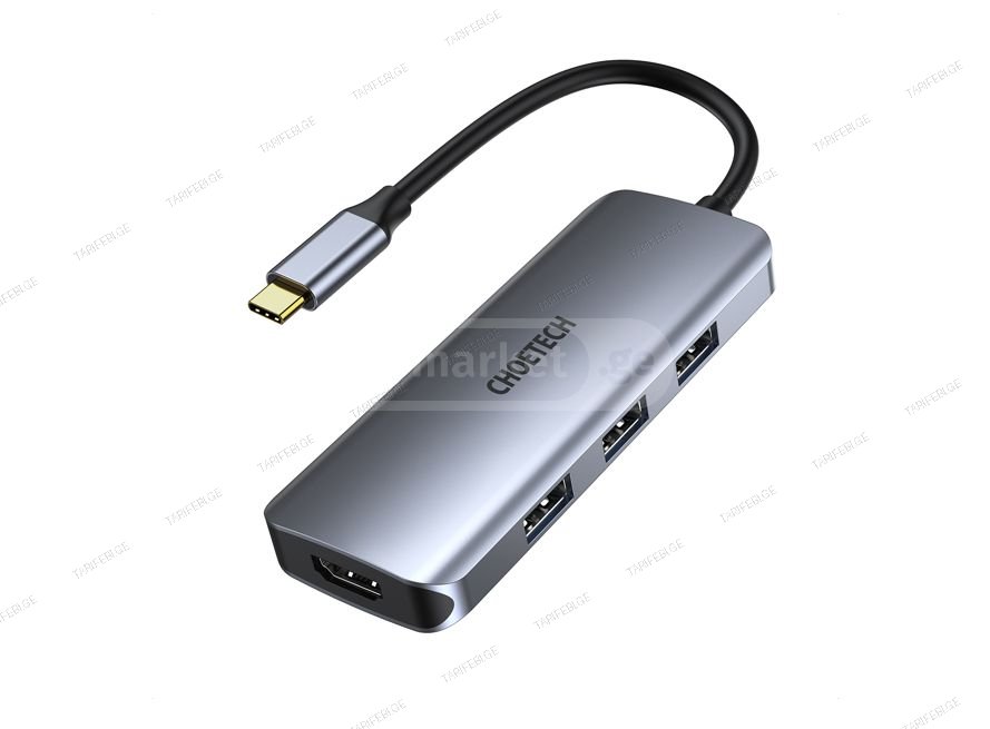 Choetech HUB-M19 7 in 1 USB-C to HDMI Multiport Adapter