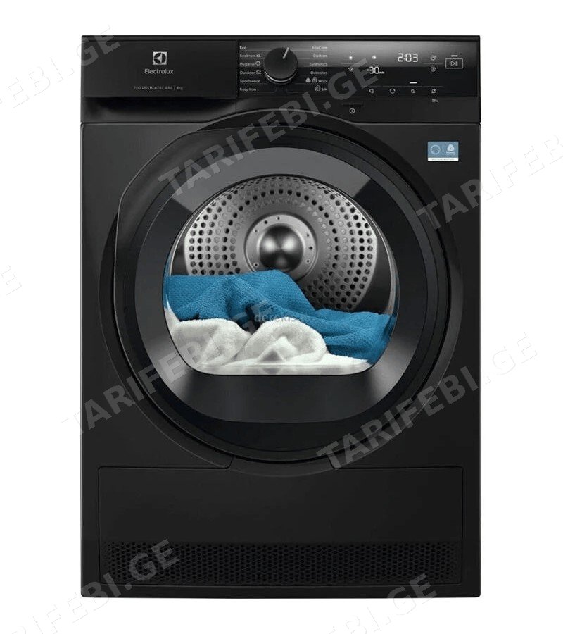 საშრობი 10 კგ EW7D495UDJE შავი Electrolux