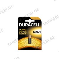 (1ც) 12V A23 ელემენტი DURACELL Alkaline