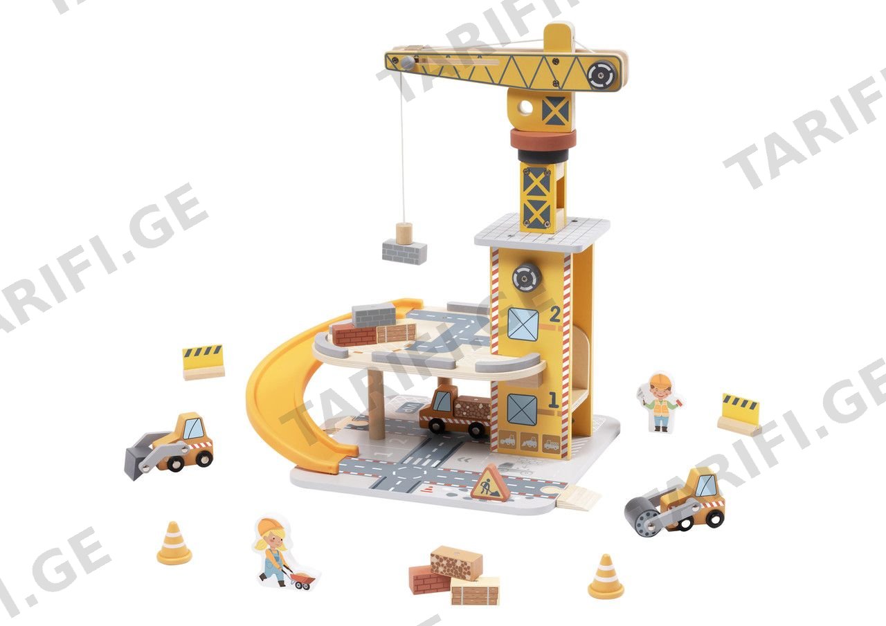 Port Crane Set — „პორტის ამწე და ტვირთის გადაადგილება“