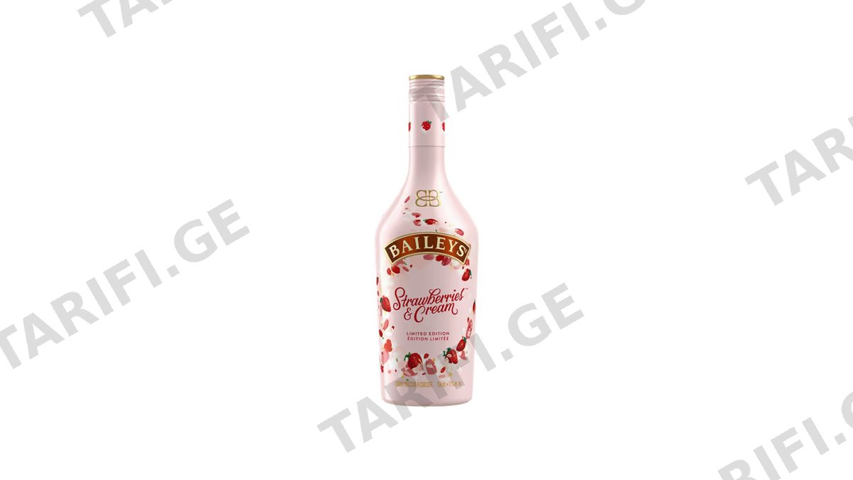 BAILEYS ლიქიორი მარწყ.ნაღებ. 17%-700მლ