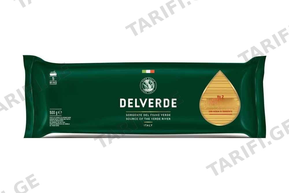 მაკარონი/Delverde/ კაპელინი N1, 500გ