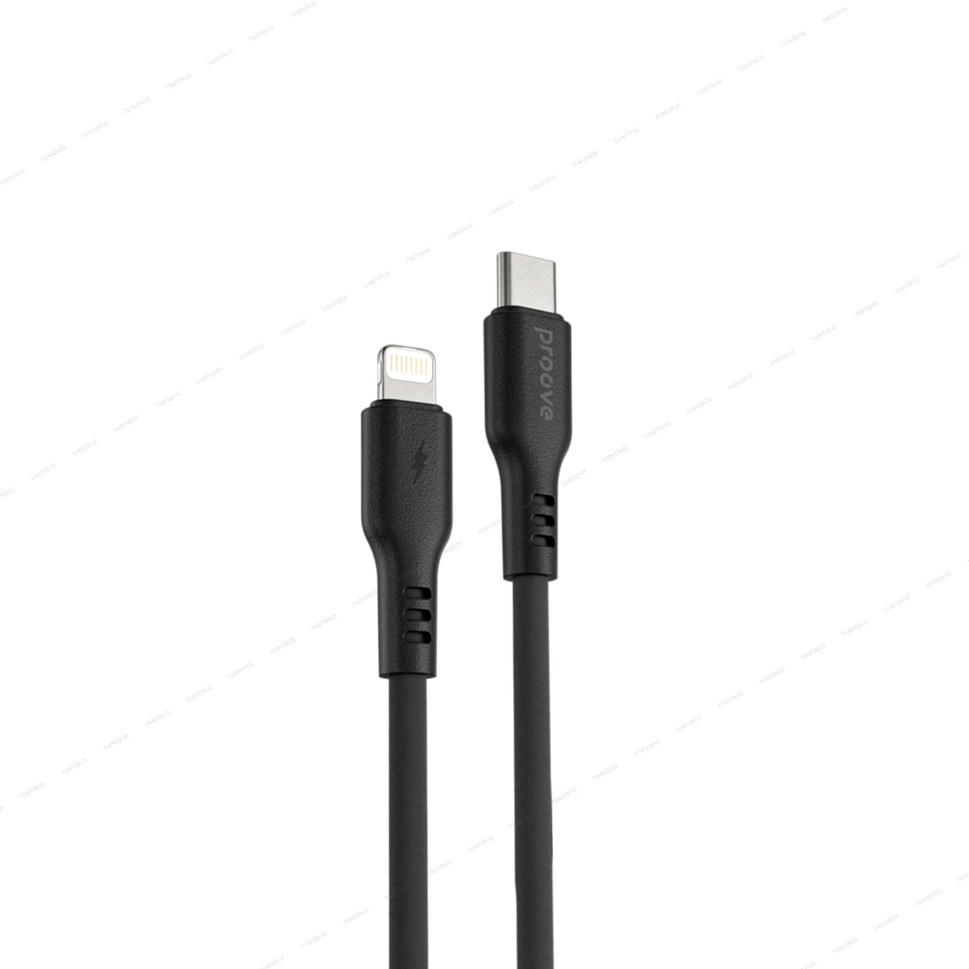 Cable Proove Rebirth Type-C to Lightning 3A (1m) black