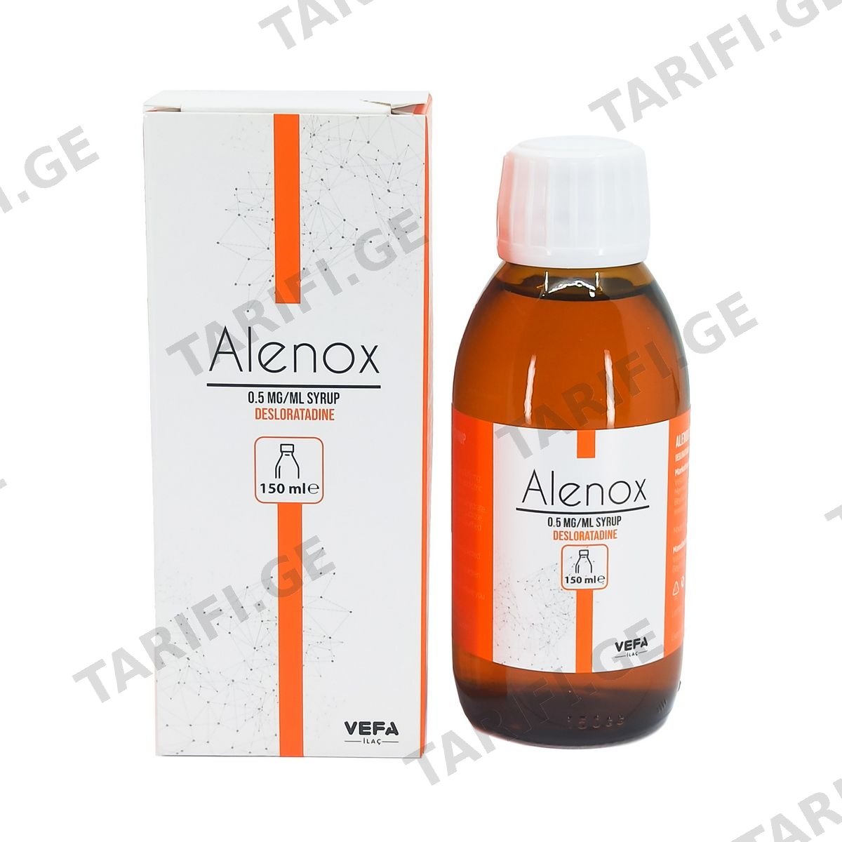 Alenox - ალენოქსი სიროფი 150მლ