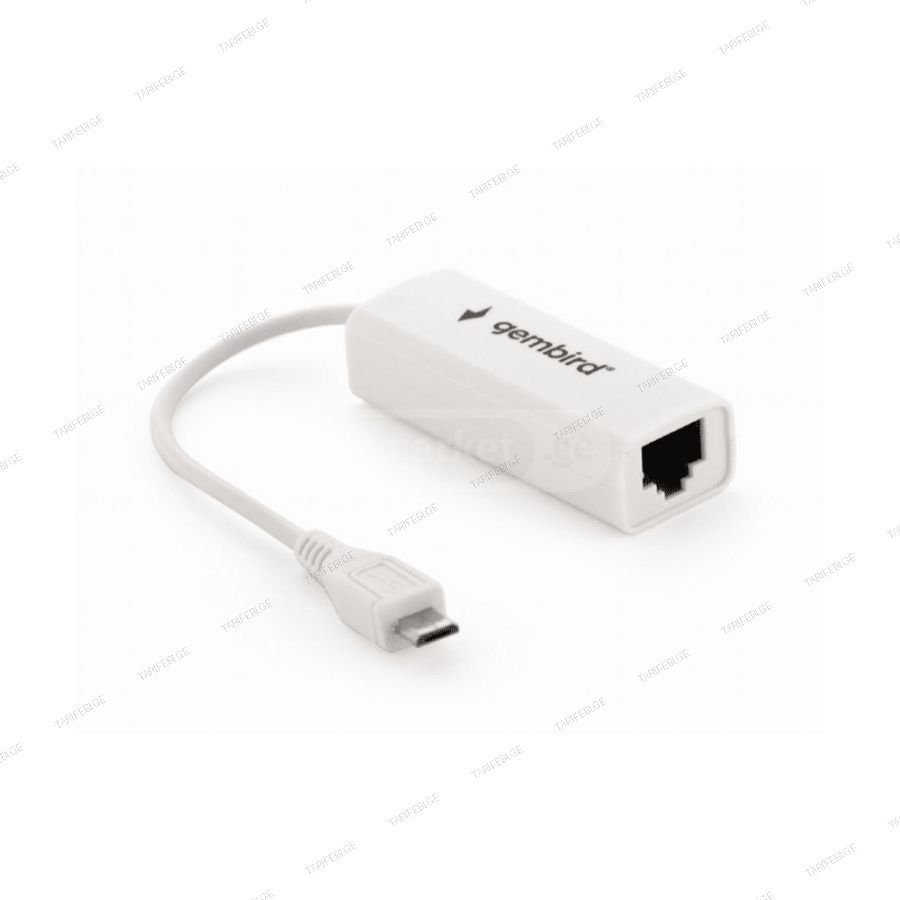 Gembird NIC-mU2-01 Micro USB2.0 LAN Adapter
