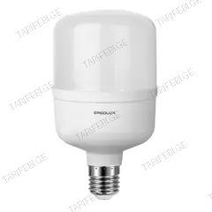 შუქდიოდური ნათურა Ergolux LED-HW-40W-E27-6K
