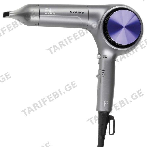 თმის საშრობი Fakir MASTER D SAÇ KURUTMA MAKİNESİ, 1500W, Hair Dryer, Gray