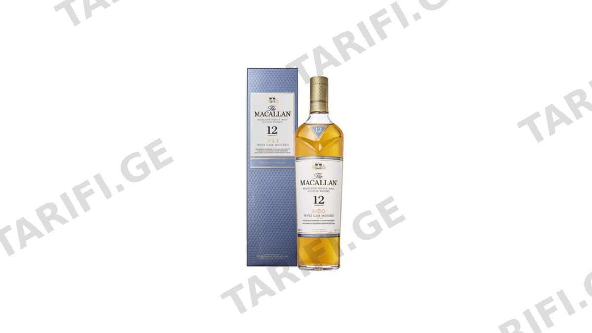 MACALLAN ვისკი 12წ 40% 0.7ლ