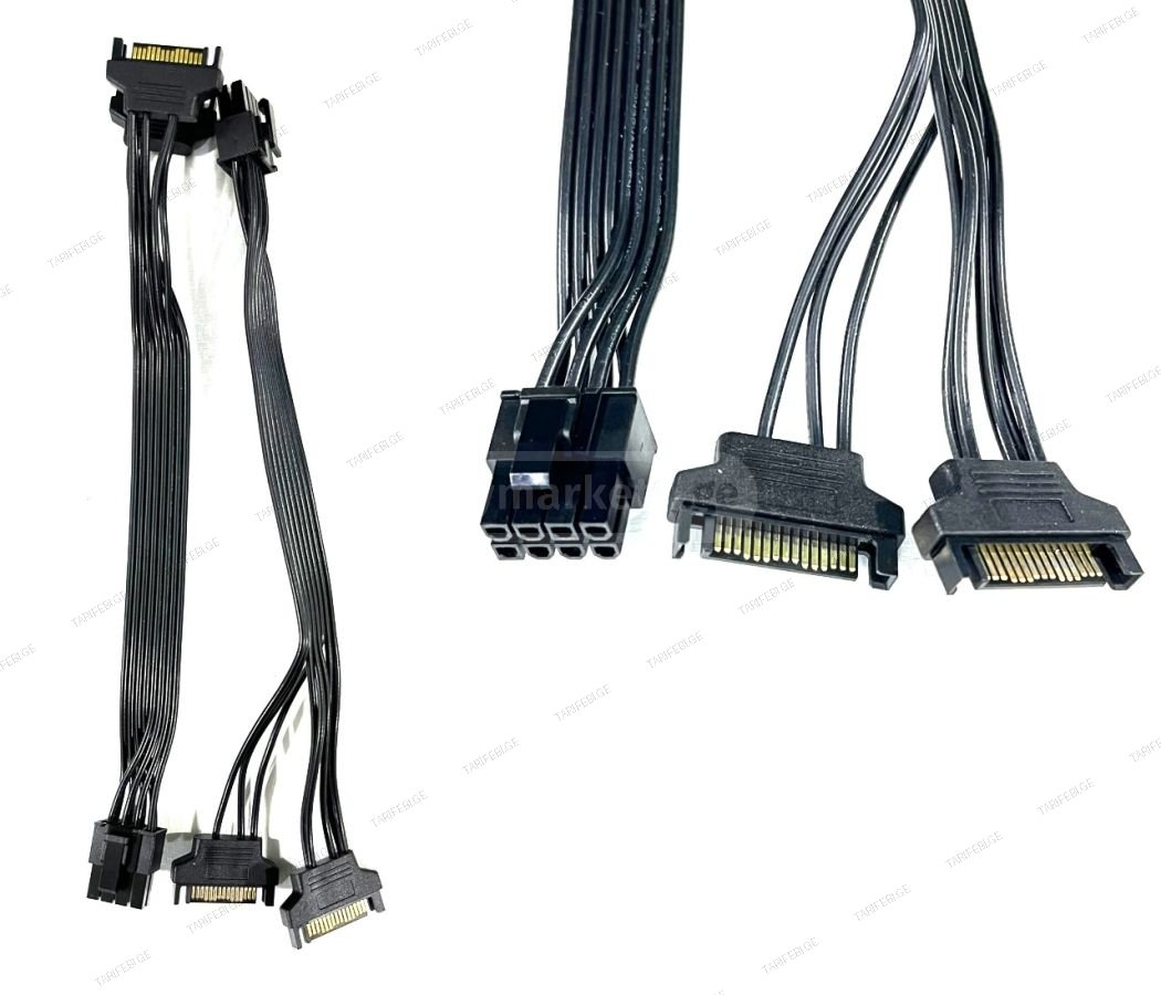 2 SATA to 8pin , SATA to 6pin