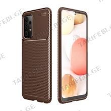 კარბონის ქეისი Samsung Galaxy A52S Focus Carbon Case - ყავისფერი