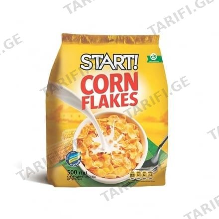 "START"- სიმინდის ბურბუშელა ნატურალური 8*500გრ
