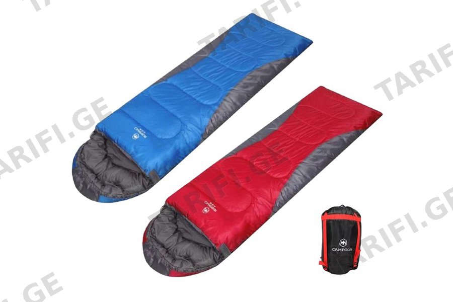 საძილე ტომარა CAMPSOR 10℃ / 0℃ / -15℃