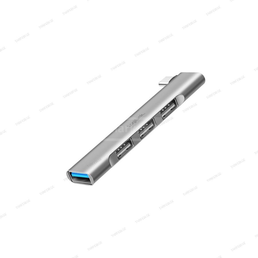 Logilink UA0437 Ultraslim 4-port USB-C hub 18W Aluminum
